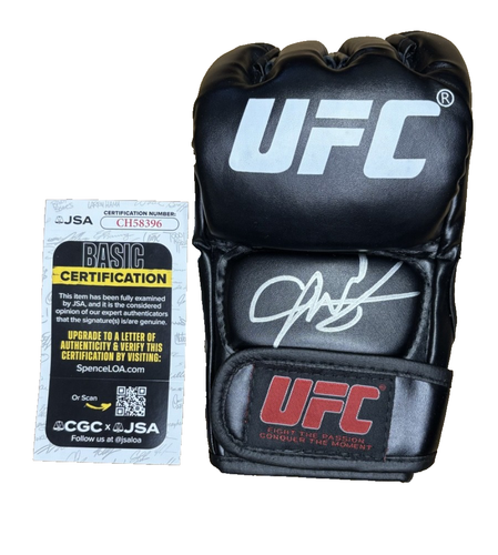 CARLOS PIRATES signed autographed UFC Fight Glove RDR w/ COA JSA CH58396 - Picture 1 of 2