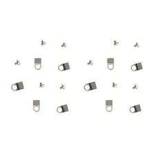 10 Sets Casing Clamps Tab & Screw For Watch Movement ETA 2824 2834 2846 2836 D