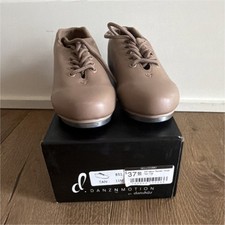 Danshuz Star Tone Tap Dance Shoes Tan Size 11M girls MPN 851