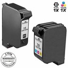 2pk Reman do HP 15 78 C6615DN C6578DN DeskJet 3820 920 940 PSC 750 950 310