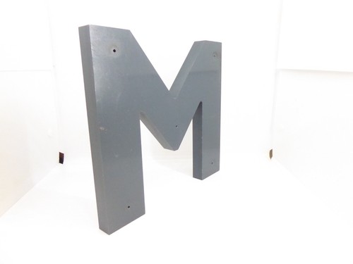 LETTRE ENSEIGNE - RESINE - DECO - LOFT - ATELIER - MAGASIN - H = 20.3 Cm - M1 - Imagen 4 de 14