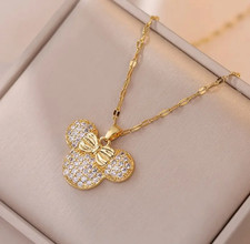 DISNEY MINNIE PENDANT NECKLACE