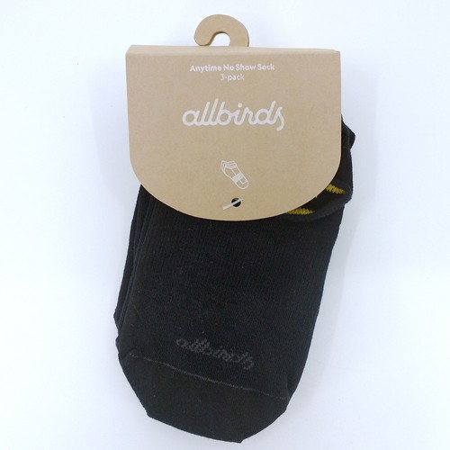 Allbirds 3er-Pack NO-SHOW-Socken jederzeit Größe Large US Herrengröße 9-12 Damen 11 - Bild 1 von 12
