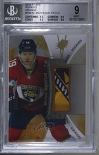 2016-17 SPx Rookies Orange Patch /15 Michael Matheson #R-MI BGS 9 MINT Patch RC