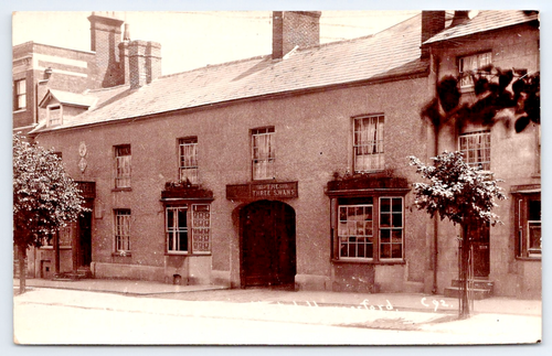 Hungerford Berkshire England ~ The Three Swans Coaching Inn ~ Echtfoto-Postkarte