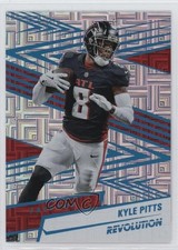 2025 Panini Revolution Teal Levels /499 Kyle Pitts #193 1p76