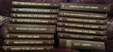 LOUIS L'AMOUR LEATHERETTE BOOKS - YOU PICK TITLES Mostly 1st Pr - DROP DOWN MENU