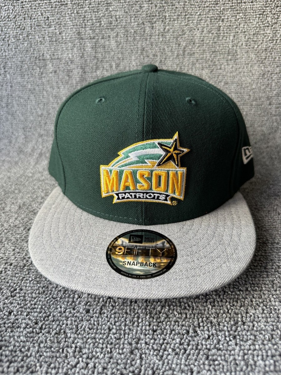 New Era George Mason Patriots 9FIFTY Snapback Green Gray Hat