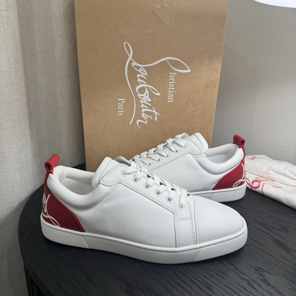 Christian Louboutin Fun Louis Junior Red for sale | eBay