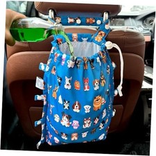 Leak-Proof Waterproof Car Trash Bag Foldable Multipurpose Trash bin Dog Family