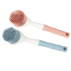 2 Pcs Scrub Brush Kitchen Dish Handle Scrubber Scrubbers for Dishes