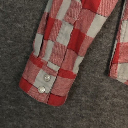 Camisa de Franela Levis NBA M Para Hombres Houston Rockets Western Snap Cuadros Rojo Gris - Imagen 5 de 12