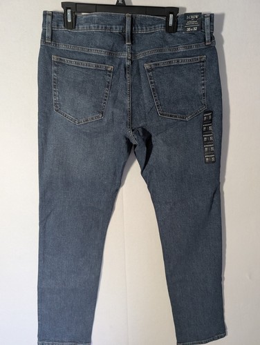 J Crew Classic Straight signature series Jean Mens 35x32 Denim Blue Jeans - Picture 2 of 9