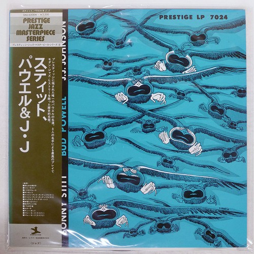 SONNY STITT AND BUD POWELL PRESTIGE SMJ6508 Japan OBI INSERT VINYL LP
