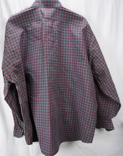RALPH LAUREN POLO LONG SLEEVE SHIRT MAROON GREEN BLUE PLAID 3XB 3XL BIG - Picture 5 of 5