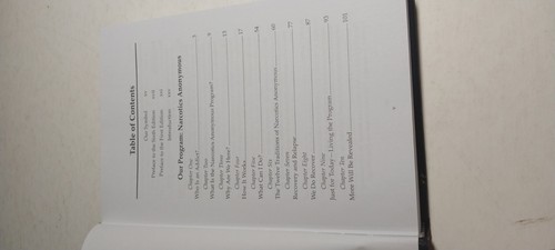 Narcotics Anonymous Basic Text 6th Edition Hardcover by Anonymous - Picture 5 of 18