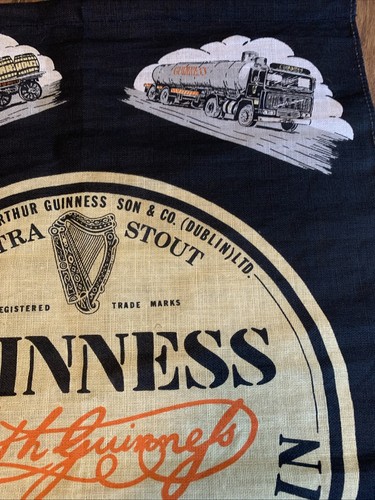 Guinness Fassbier Flagge Banner 27”x19” irisches Leinen - Bild 5 von 16