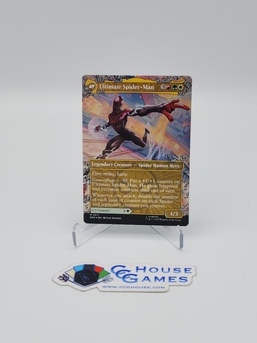 Miles Morales / Ultimate Spider-Man MISPRINT CRIMPED FOIL MTG #RA *CCGHouse* - Picture 2 of 12