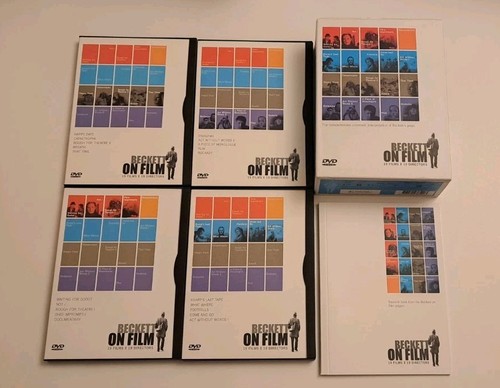 Beckett on Film 4-Disc DVD Set 19 Films with Souvenir Book EUC Discs Are Clean - Picture 9 of 18