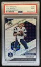 2021 Panini Mosaic Tom Brady Prizm White #/25 Patriots PSA 9