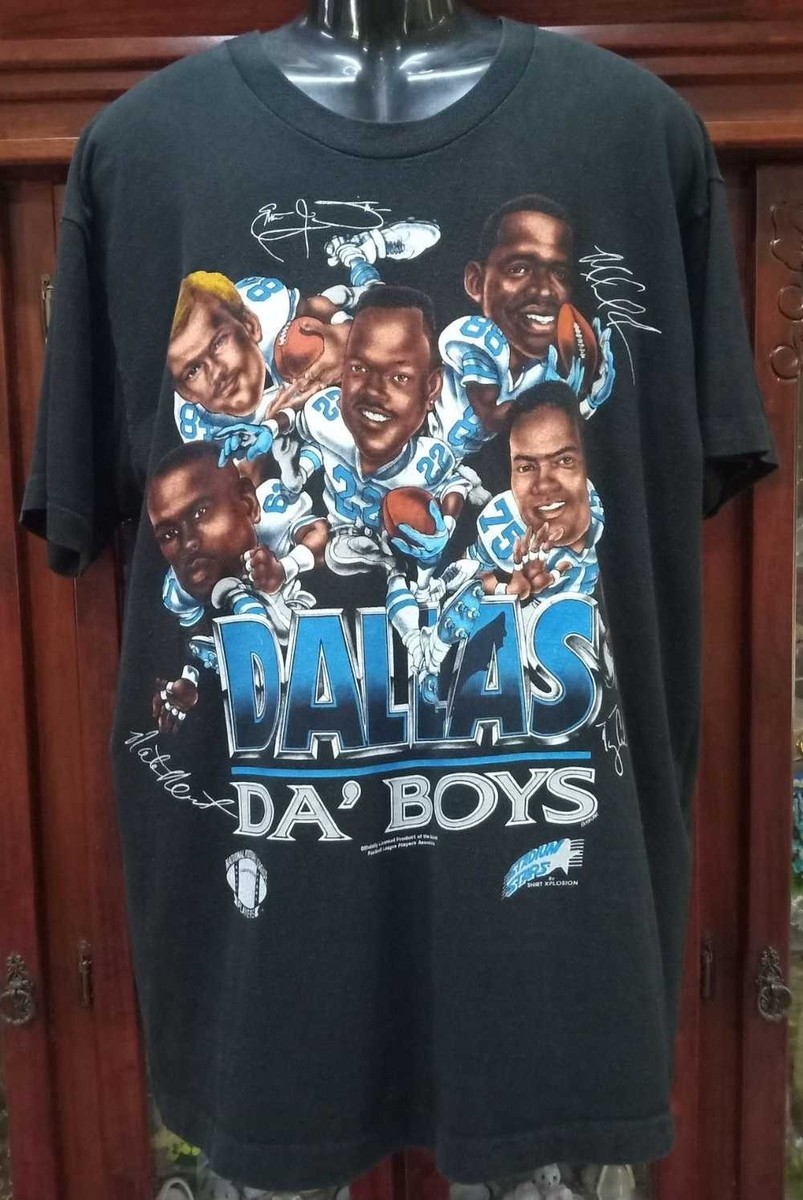 90s NFL Dallas Cowboys ナイロンプルオーバー 短丈 Vintage 90s NFL Dallas Cowboys Da' Boys T-shirt AN55661 | eBay
