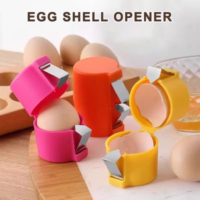 Handheld Ei Cracker Separator Ei Shell Öffner Easy Breaker Küche Gadget Neu