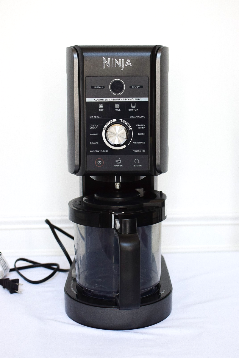 Ninja CREAMi Deluxe 11-in-1 Ice Cream Maker 2 Containers