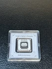 Geiger Edelmetalle Silver Bar 10 Gram In Original Assay .999 Fine Silver