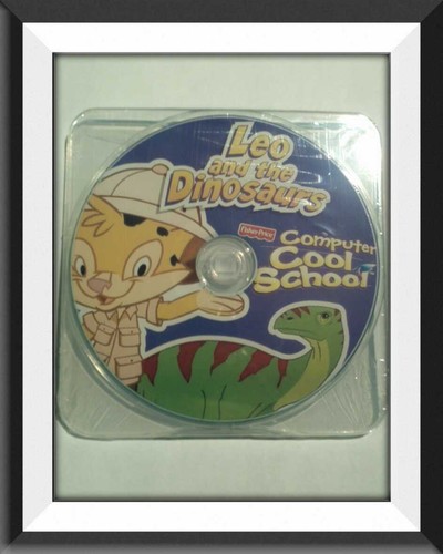 Fisher-Price Fun 2 Learn Computer Cool School Leo And The Dinosaurs Software - Picture 4 of 5