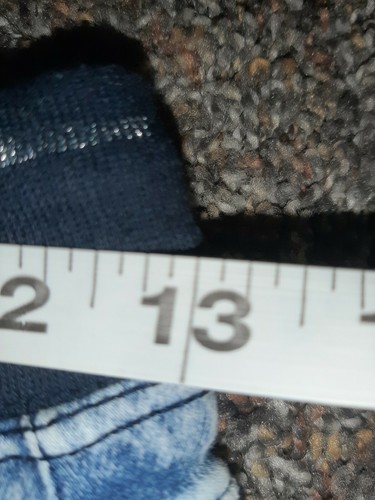 Sonoma Perfectly Soft Girls Acid Wash Jeggings Size 12 elastic drawstring waist - Picture 8 of 12