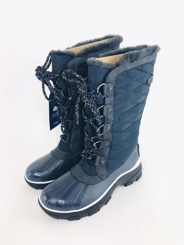 JBU By Jambu Lorina Mid-Calf Duck Boots Waterproof Navy Size 9.5 M NIB - Bild 1 von 7