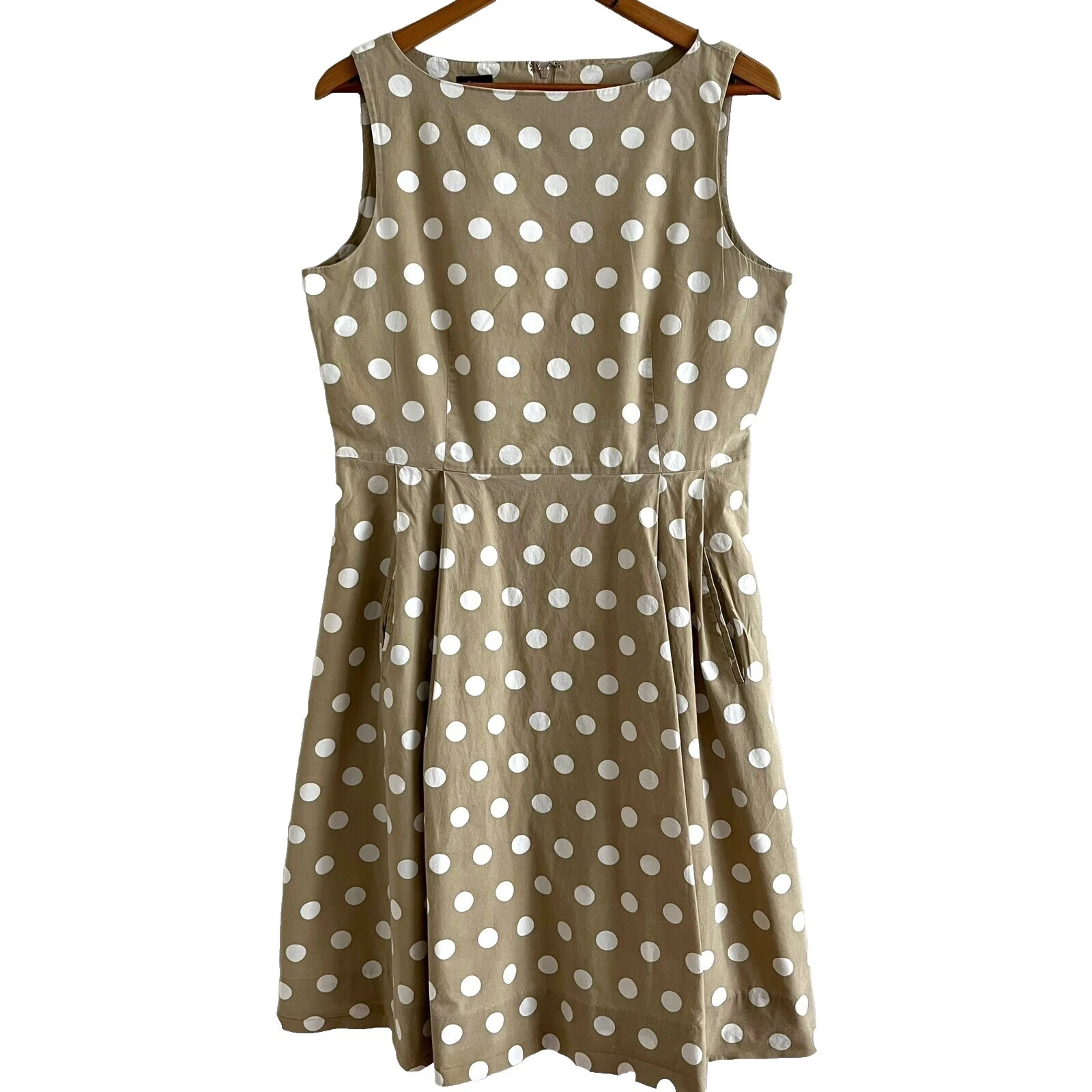 L.L. Bean Cotton Regular Size Sleeveless Dresses for Women