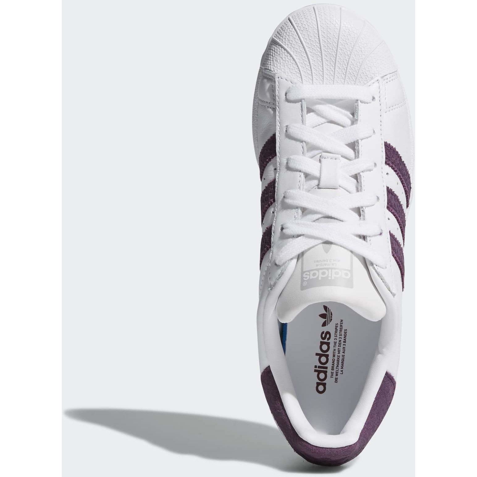 Adidas Originals mujer Bianche Stringata zapatos SUPERSTAR Pelle Stringata Bianche Scarpa Bassa 77a38e Adidas Originals mujer Bianche Stringata zapatos SUPERSTAR Pelle Stringata Bianche Scarpa Bassa 77a38e