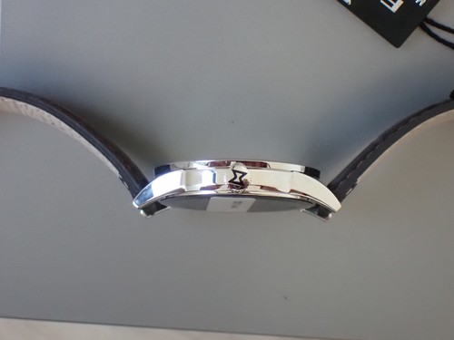 NEW Genuine EDOX Les Vauberts Date 70172 3A AR stainless steel 40mm white brown - Picture 19 of 24