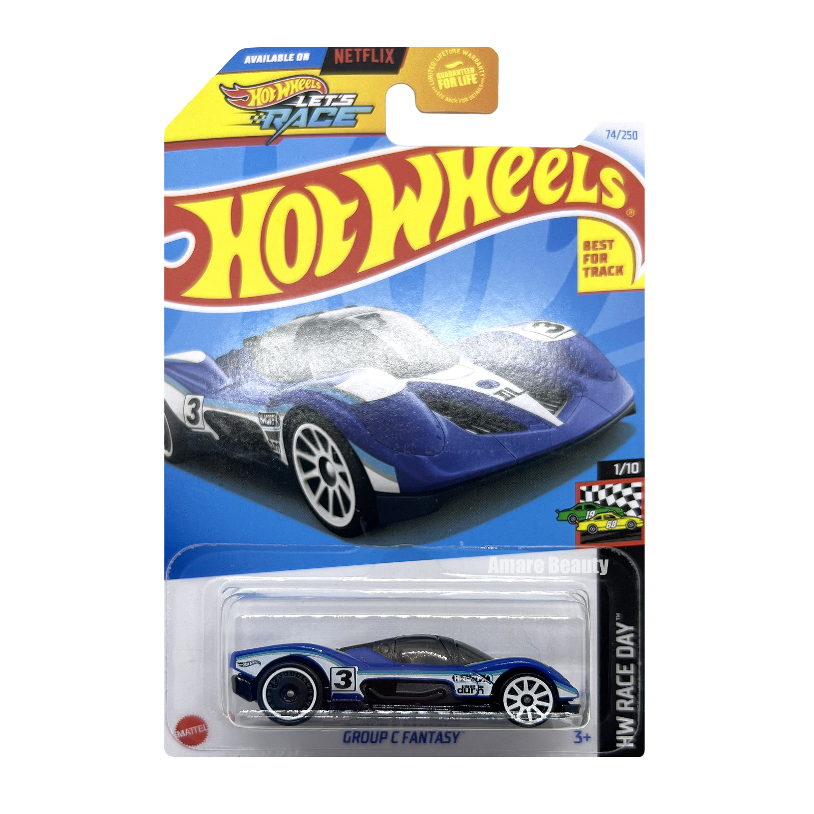 Hot Wheels 2024 HW Race Day 1:64 Scale - Group C Fantasy 74/250