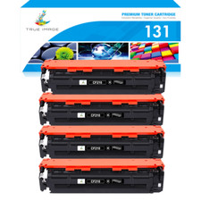 4 PCS Black Toner Cartridges For HP CF210A 131A Laserjet Pro 200 M276nw M251nw