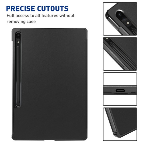 Funda inteligente de cuero para tableta Samsung Galaxy Tab S7 Plus S8+/S7 FE 12,4 - Imagen 10 de 16