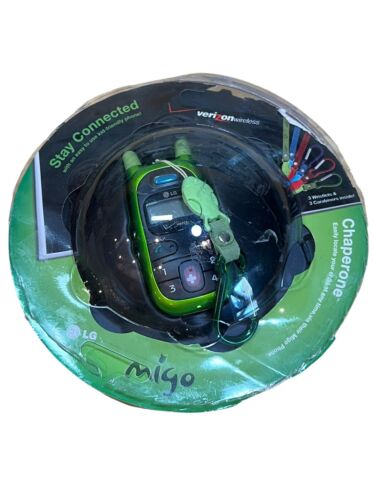 LG Migo Chaperone VX1000L - Green (Verizon) Cellular Phone Kid And Elderly