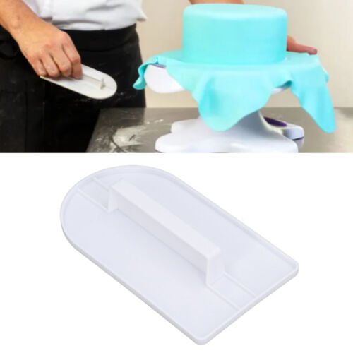 8Pcs Fondant Icing Smoother Polisher Cake Decoration Sugarcraft Scraper
