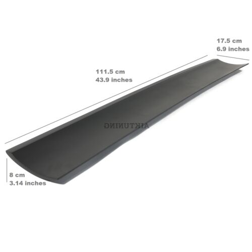 Alerón de maletero universal con solapa de ala tapa labio guerney estilo E30EVO - Imagen 2 de 12
