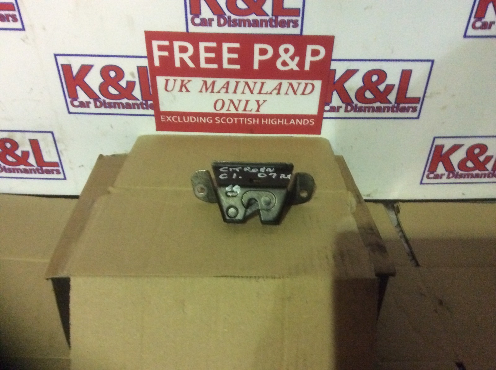 CITROEN C1 hatch back door lock mechanism 07 reg car. eBay