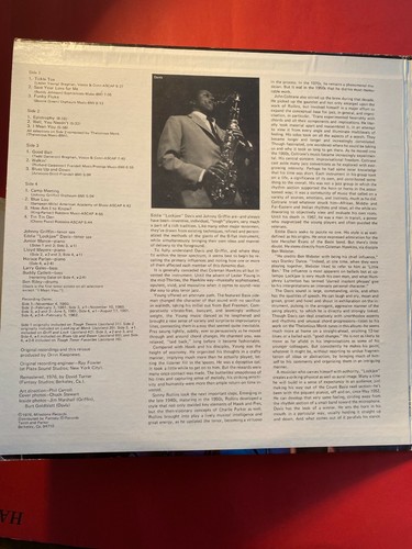 JOHNNY GRIFFIN & EDDIE DAVIS - The Toughest Tenors ~ MILESTONE 47035 {nm} - NICE - Imagen 4 de 7