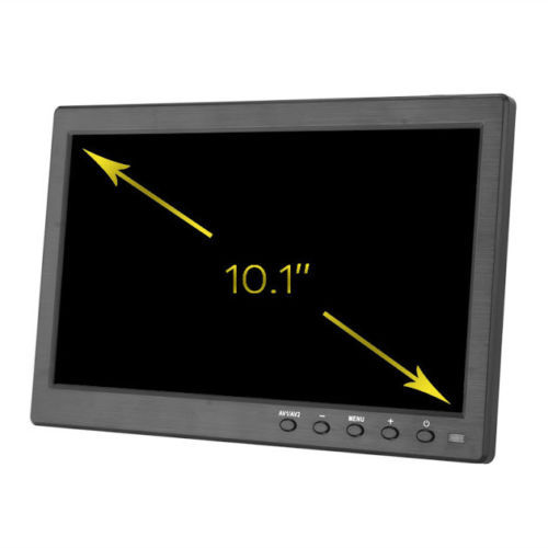 Monitor HDMI Schermo LCD TFT 10 POLLICI 1080p Altoparlante Integrato VGA BNC USB - Foto 2 di 6
