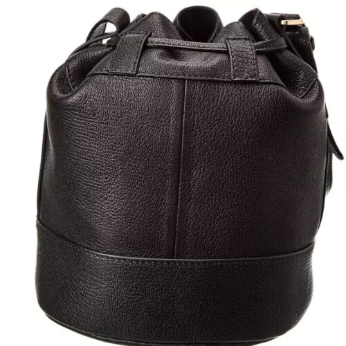 $650. Bolso Bandolera See by Chloe Vicki Cuero Cubo Negro Dorado - Imagen 4 de 8