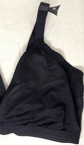 DKNY DK7626 Black Sheer Wireless Bra Black Size XL - Picture 5 of 5