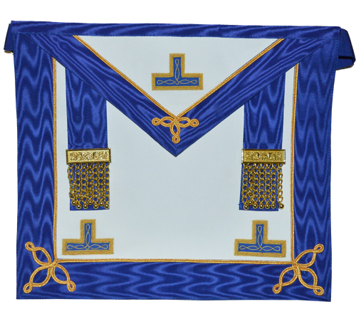 masonic regalia-LONDON GRAND RANK (LGR) DRESS/UNDRESS APRON & COLLAR AND GLOVES - Picture 6 of 6