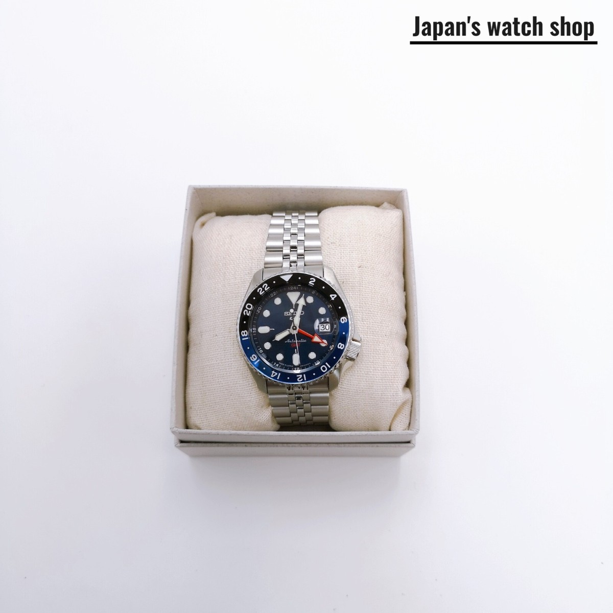 Seiko 5 Sports Blue Men's Watch - SBSC003 for sale online | eBay