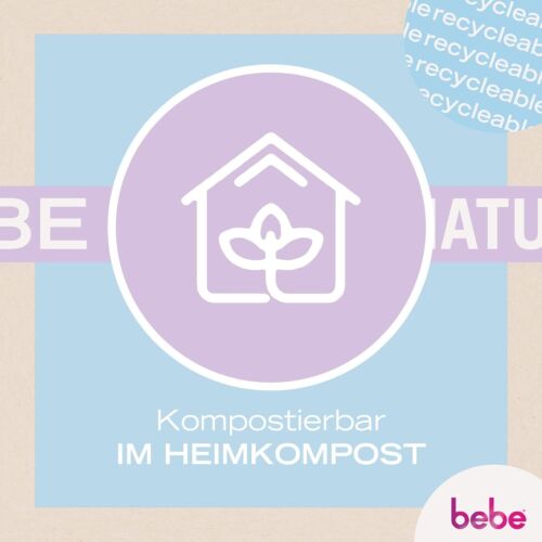 Bebe Pflegende Reinigungstücher mit Kokoswasser,besonders milde Abschminktücher - Bild 8 von 9