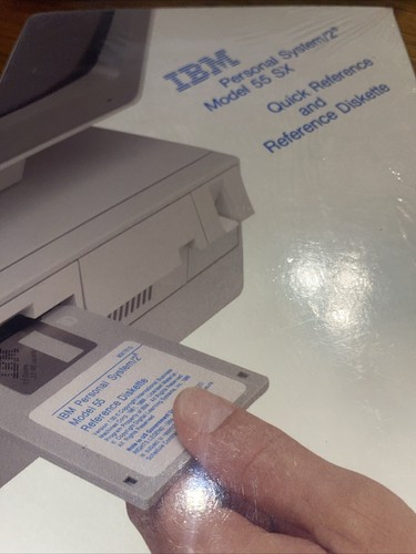 IBM Personal System/2 Model 55 SX Quick Reference And Reference Diskette New - Picture 3 of 10