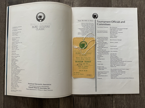 1978 Gerald Ford Golf Tournament Signed Program Mission Hills Ca Signed Jerry - Picture 9 of 14